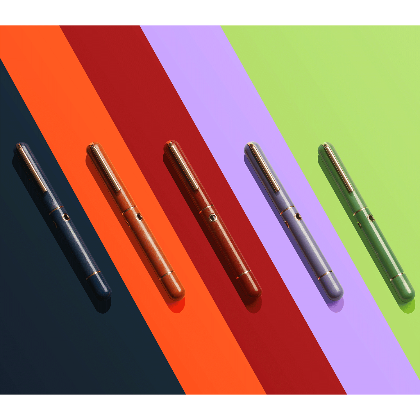 Nahvalur 365 Anniversary Roiro Fountain Pen - Copper