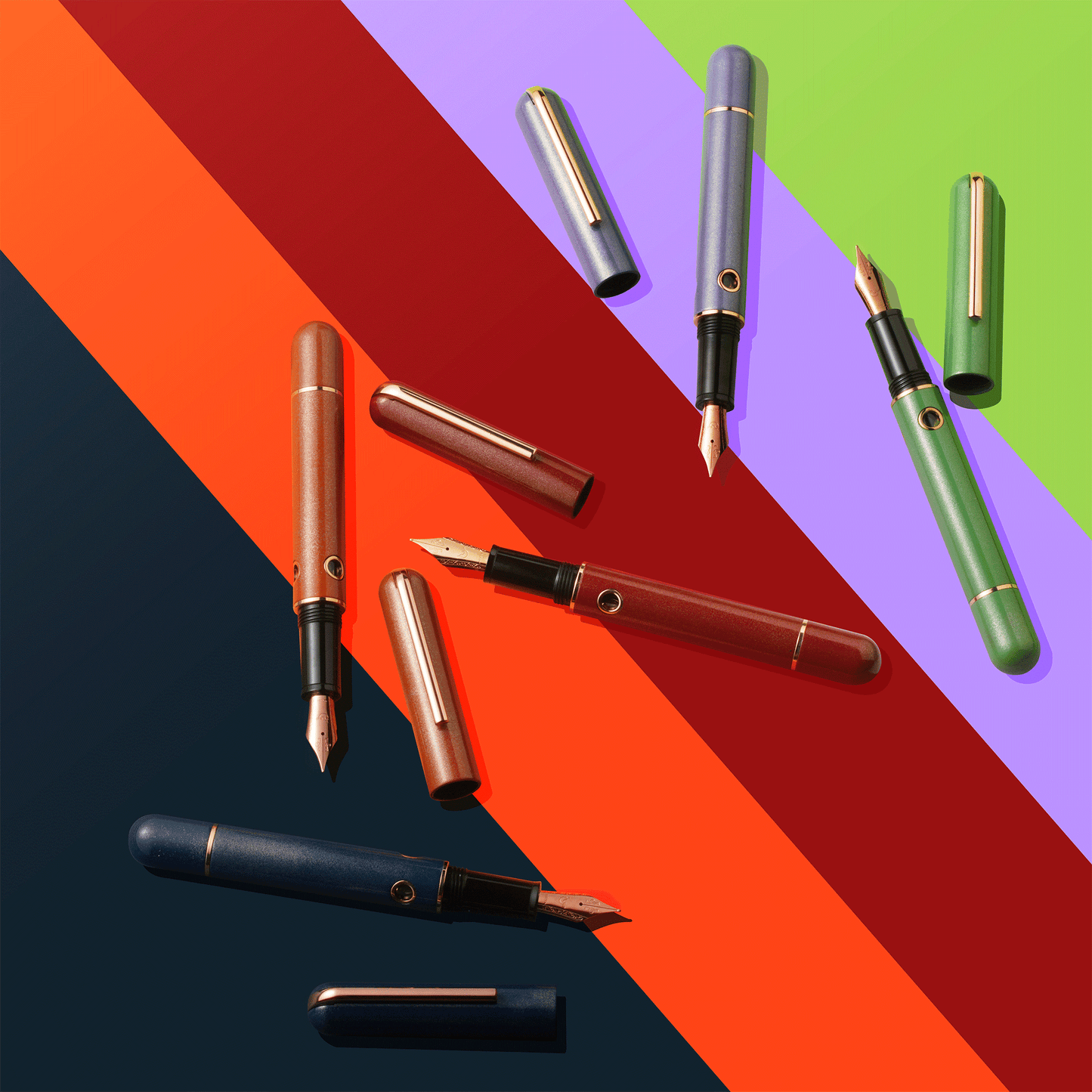 Nahvalur 365 Anniversary Roiro Fountain Pen - Jade