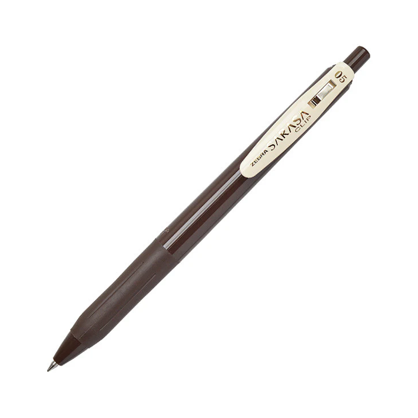 Sarasa Clip Gel Pen 0.5mm - Vintage Brown Gray