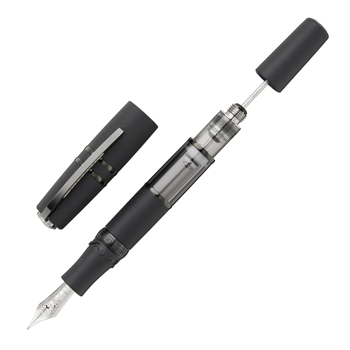 Visconti Homo Sapiens Fountain Pen - Dark Crystal (14K)
