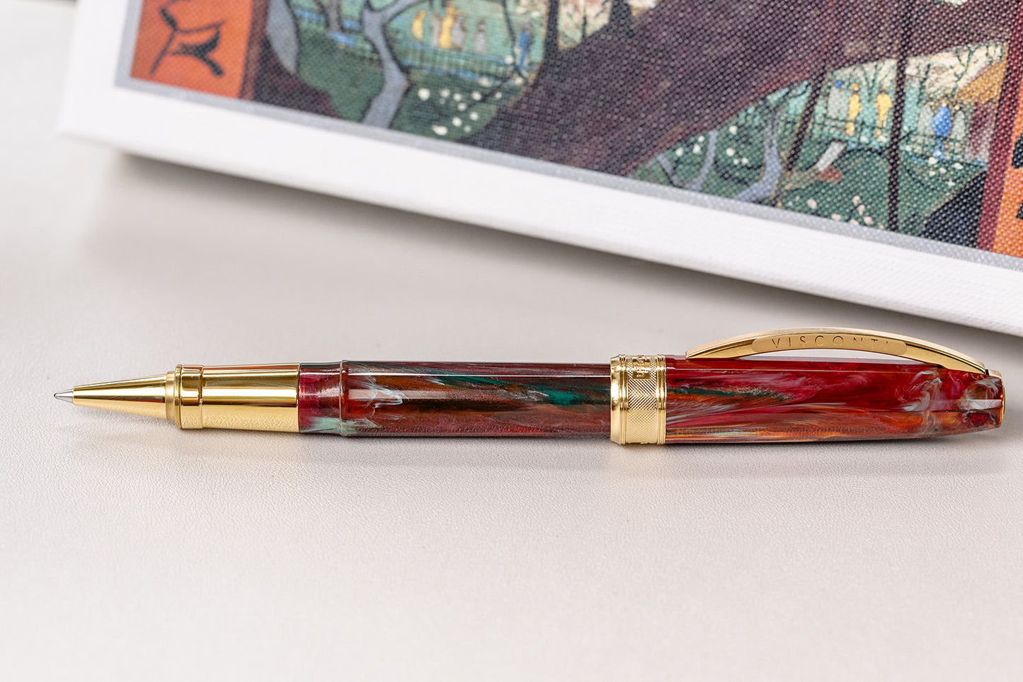 Visconti Van Gogh Rollerball - Flowering Plum Orchard