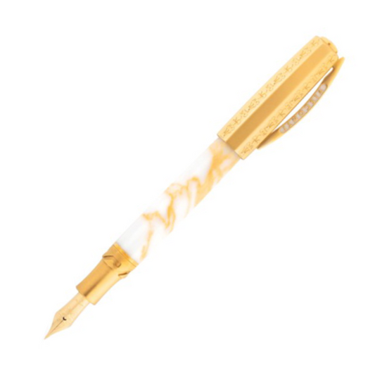 Visconti IL Magnifico Fountain Pen - Calacatta Gold (Limited Edition)