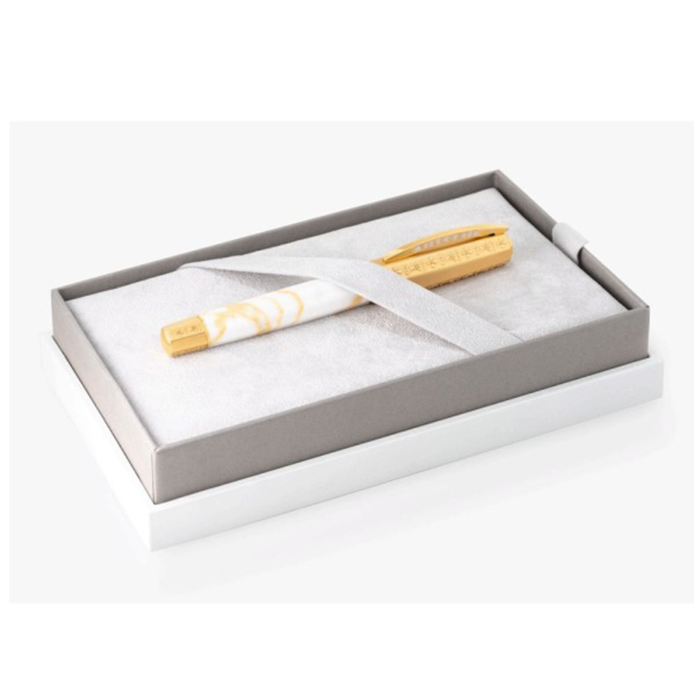 Visconti IL Magnifico Fountain Pen - Calacatta Gold (Limited Edition)