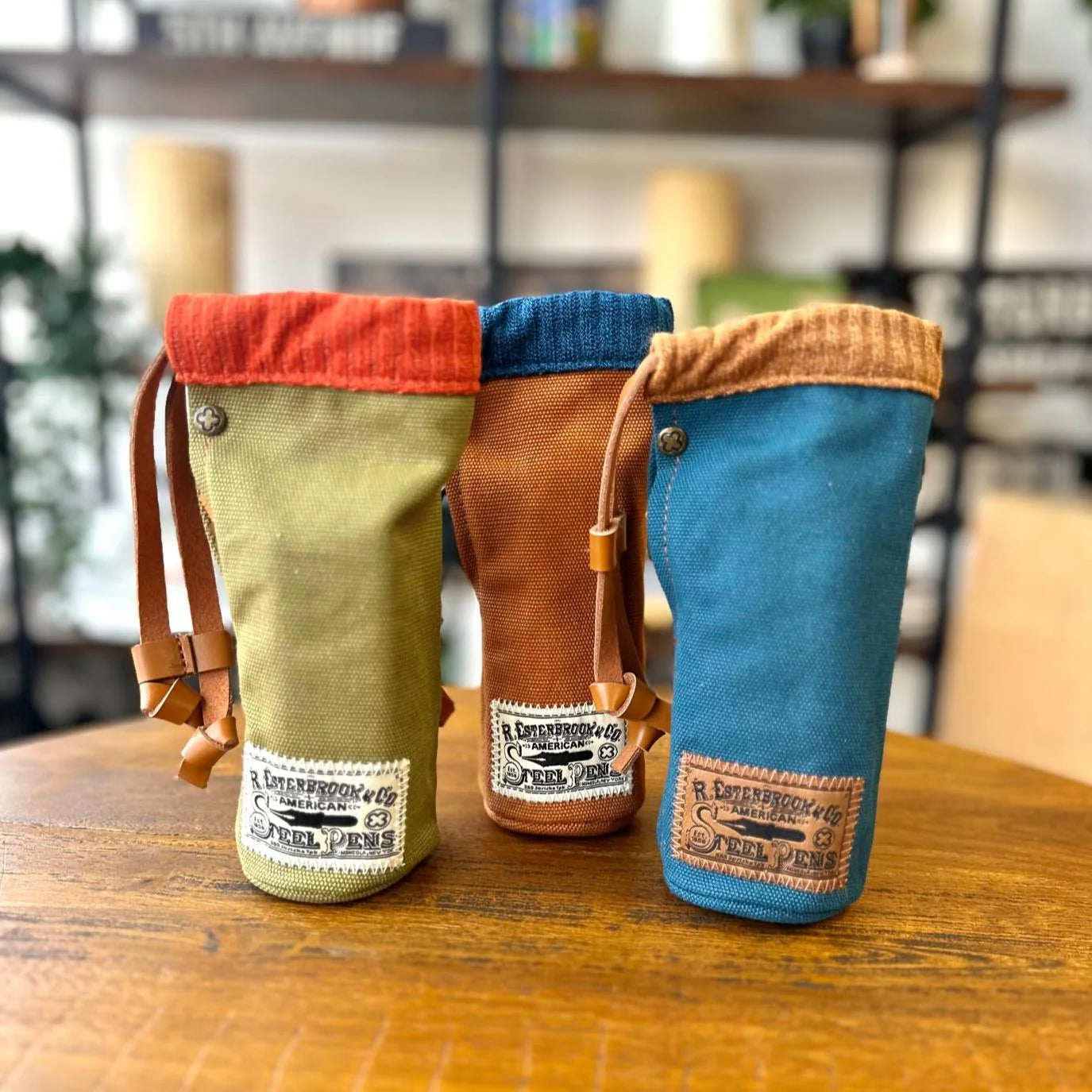 Esterbrook 2Go Cup - Quirky Leaf - 6 Slots Green (Back to the Land)