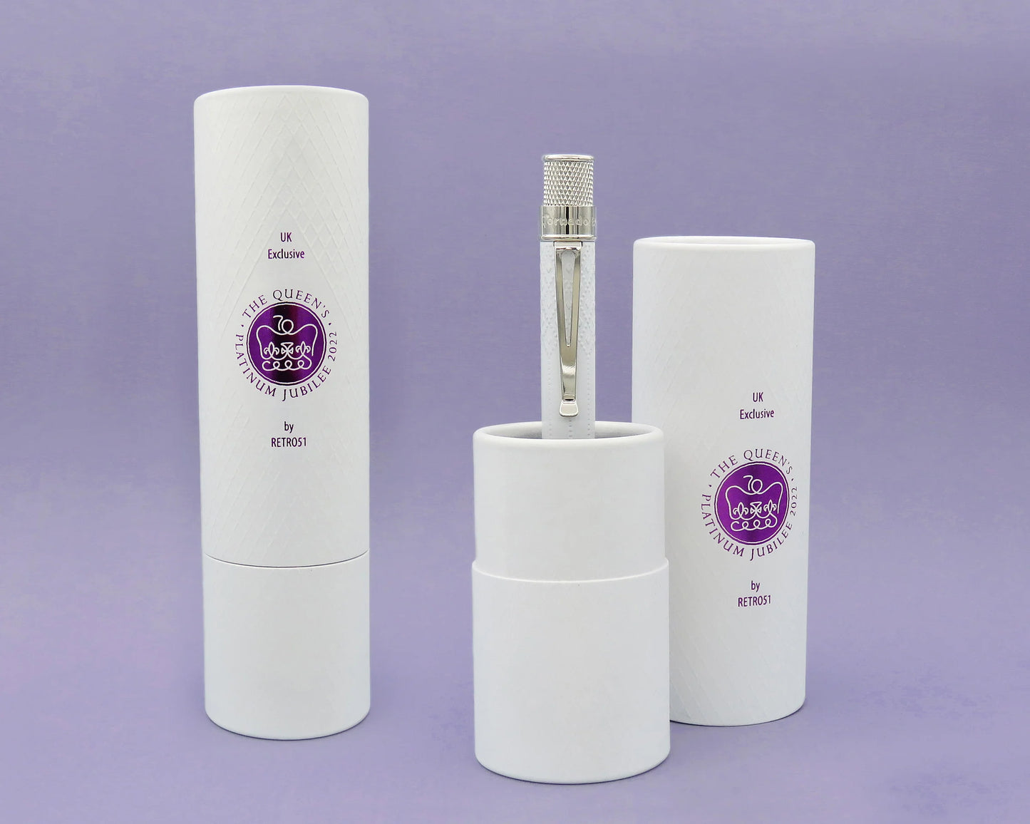 Retro 51 Collection Tornado Rollerball - Queen Jubilee (UK Exclusive) - Open Tube