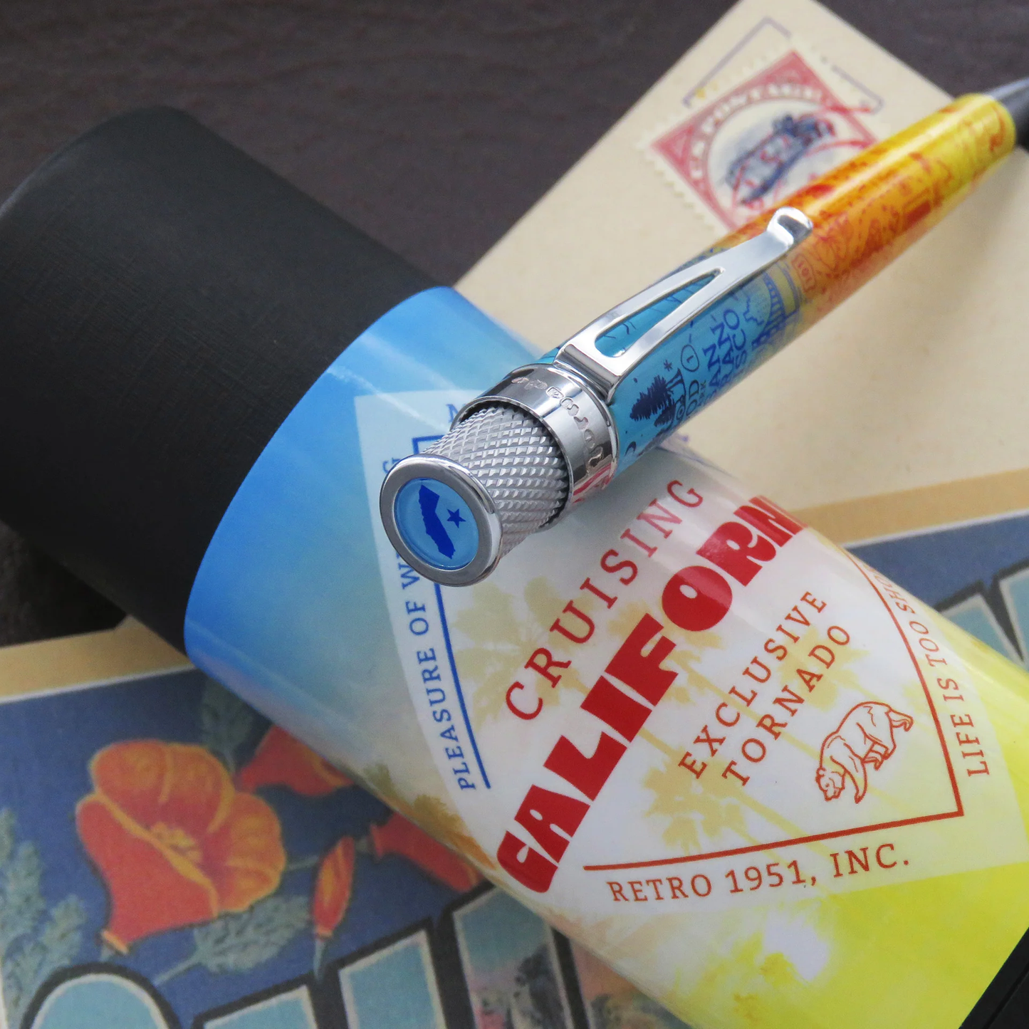 Retro 1951 Collection Tornado Rollerball - Cruising California (The Pleasure of Writing Exclusive)
