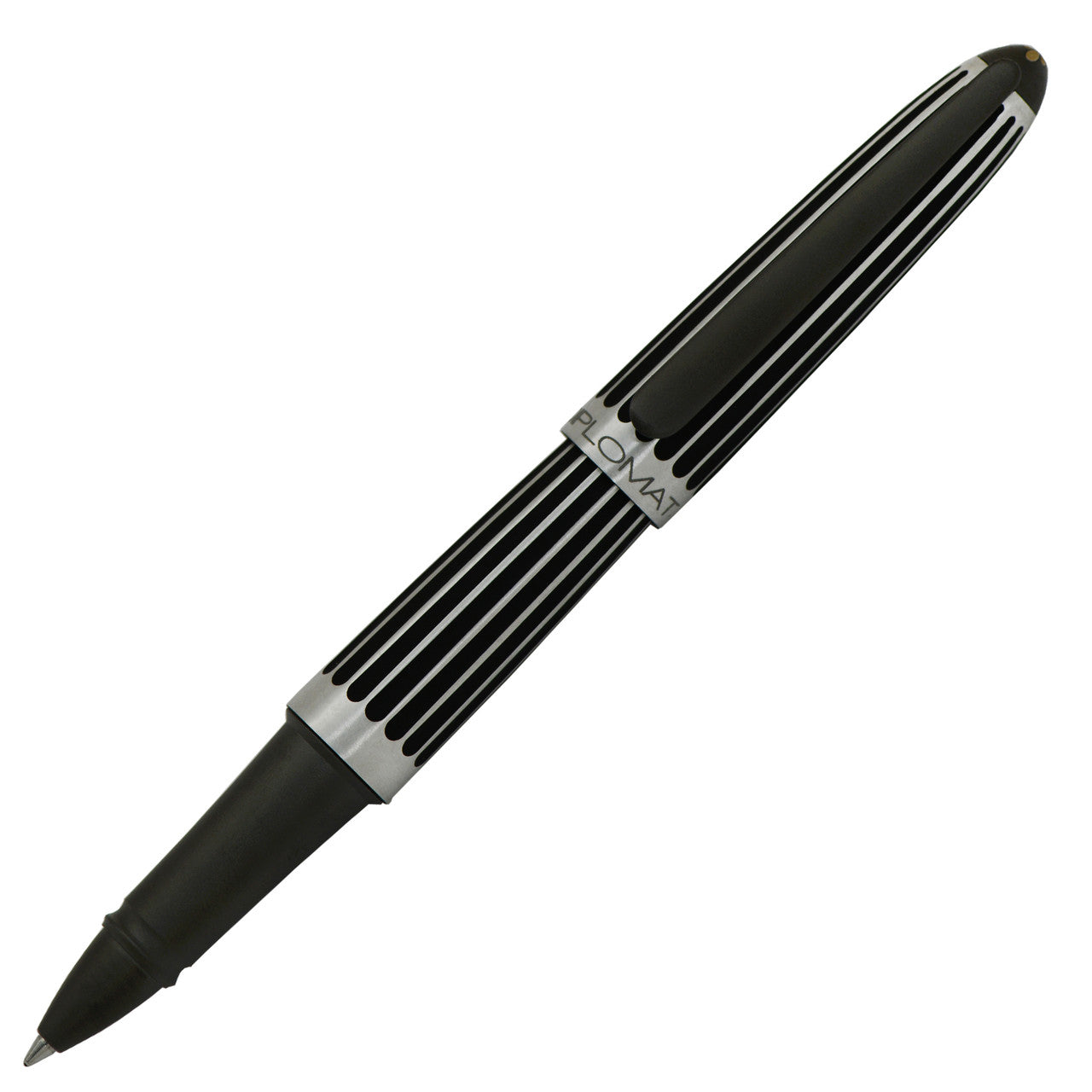 DIPLOMAT Traveller Matita 0,5 Mm - Nero Laccato Con Finiture Cromate - Portamine Di Lusso Made In Germany