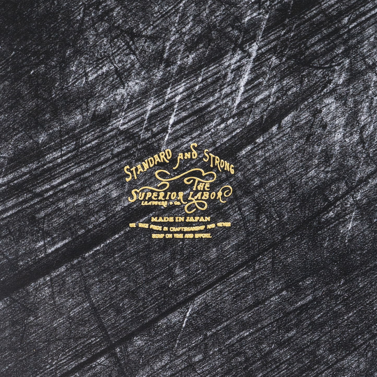 The Superior Labor B6 Bridle Leather Notebook Cover - Black