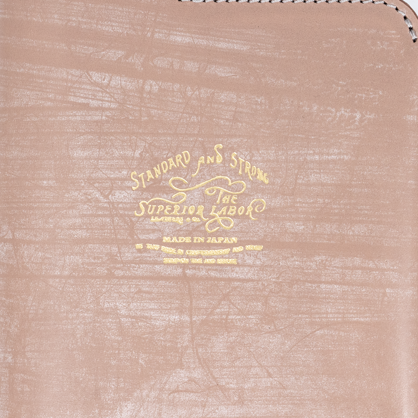 The Superior Labor A5 Bridle Leather Notebook Cover - Graige (Rose)