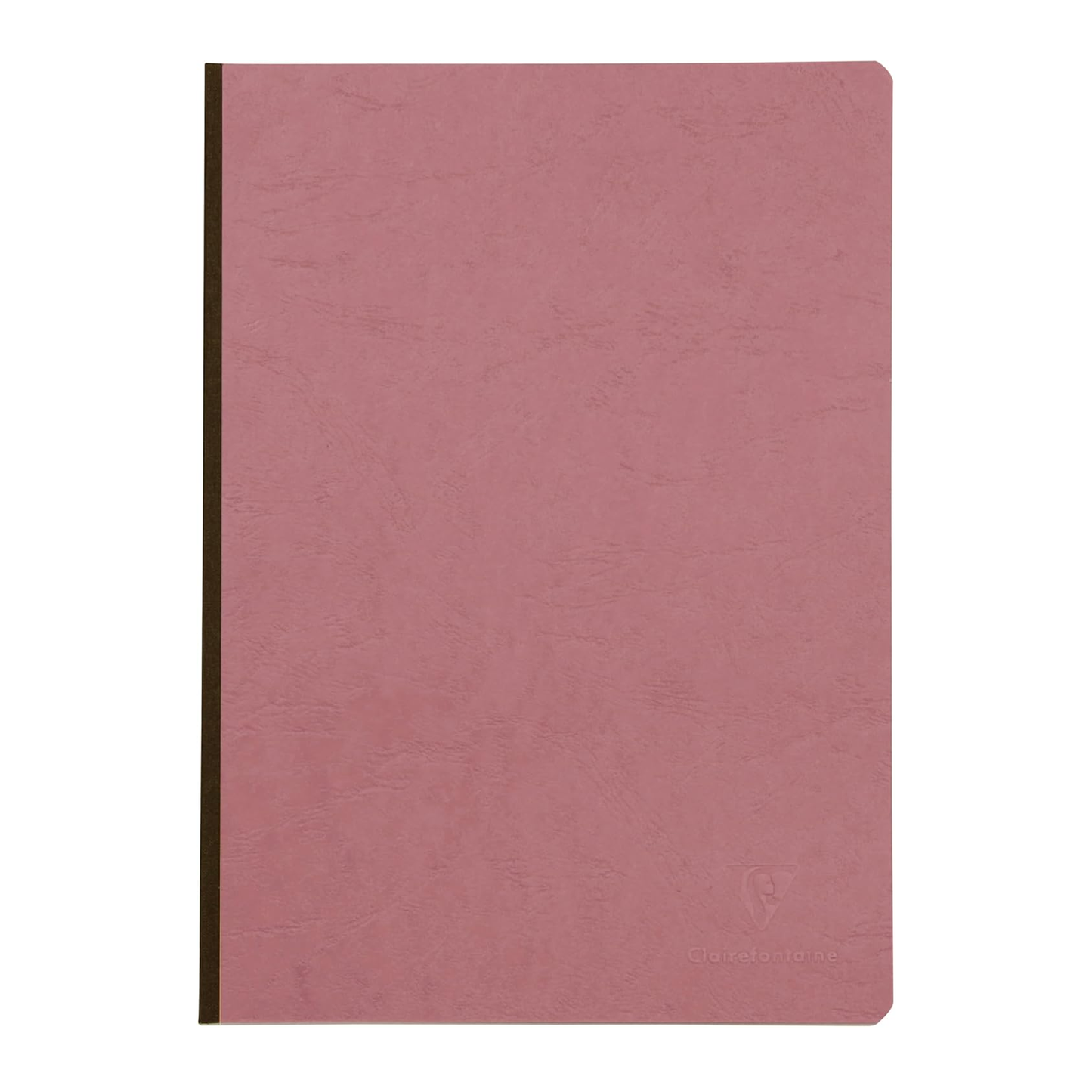 Clairefontaine #791466 Basics Lined Clothbound with Elastic Closure Notebook (8.25 x 11.75) - Pink