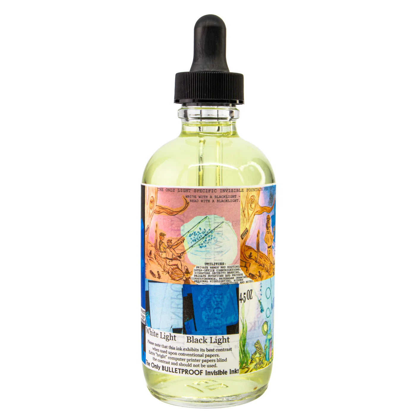 Noodler's The Blue Ghost Bottled Ink - 4.5 oz