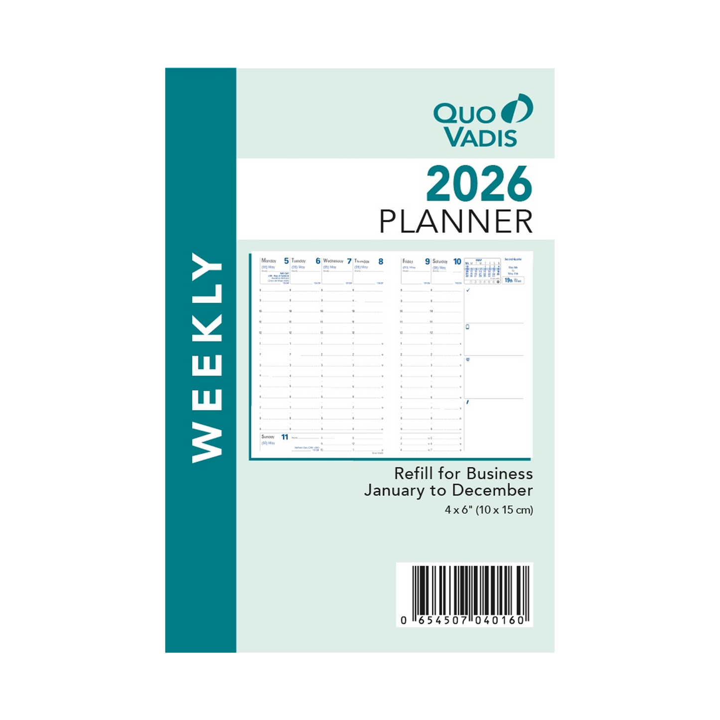 Quo Vadis 2026 Business Planner Refill