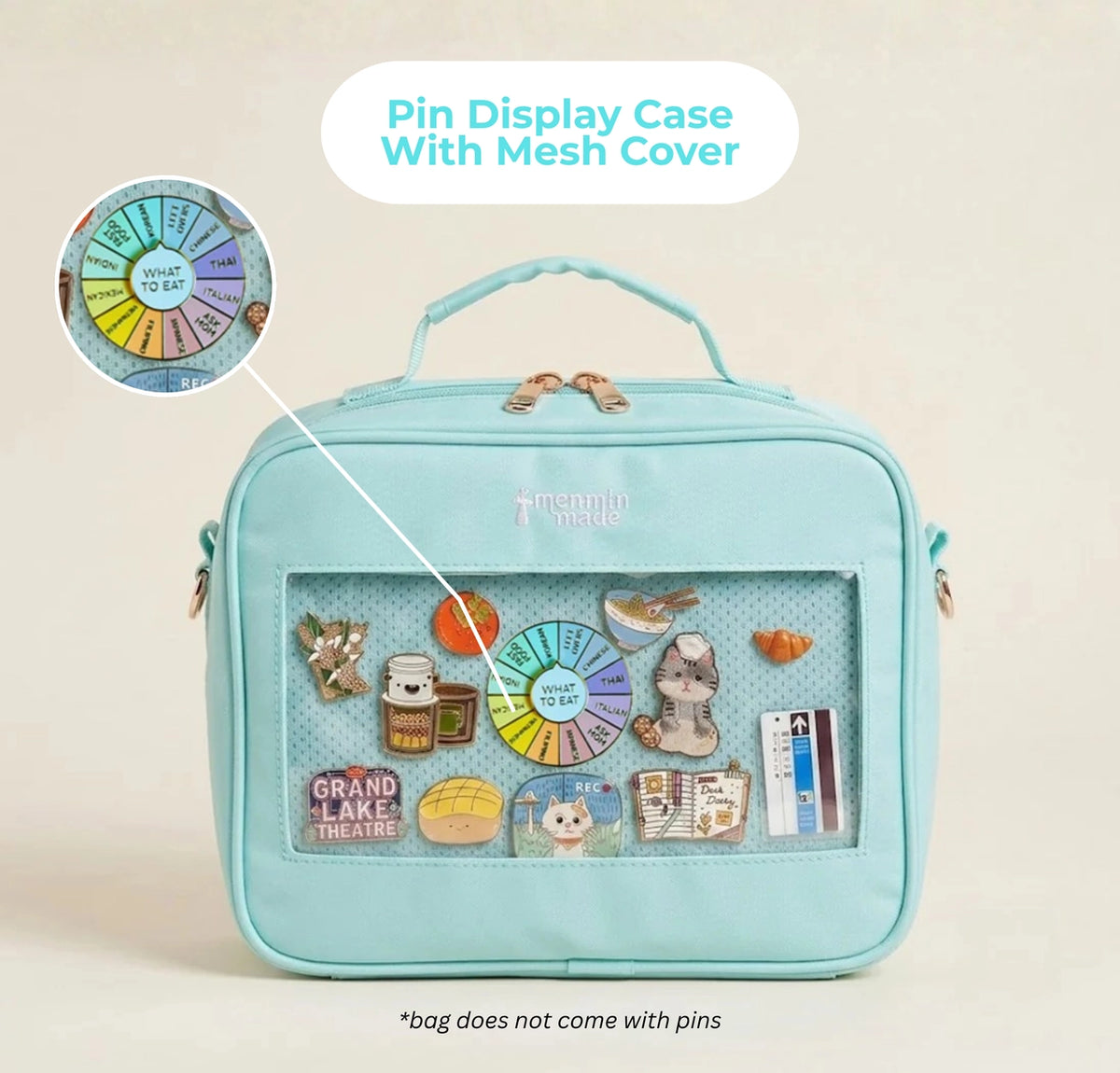 Menmin Made Ultimate Stationery Journal Bag - Aqua