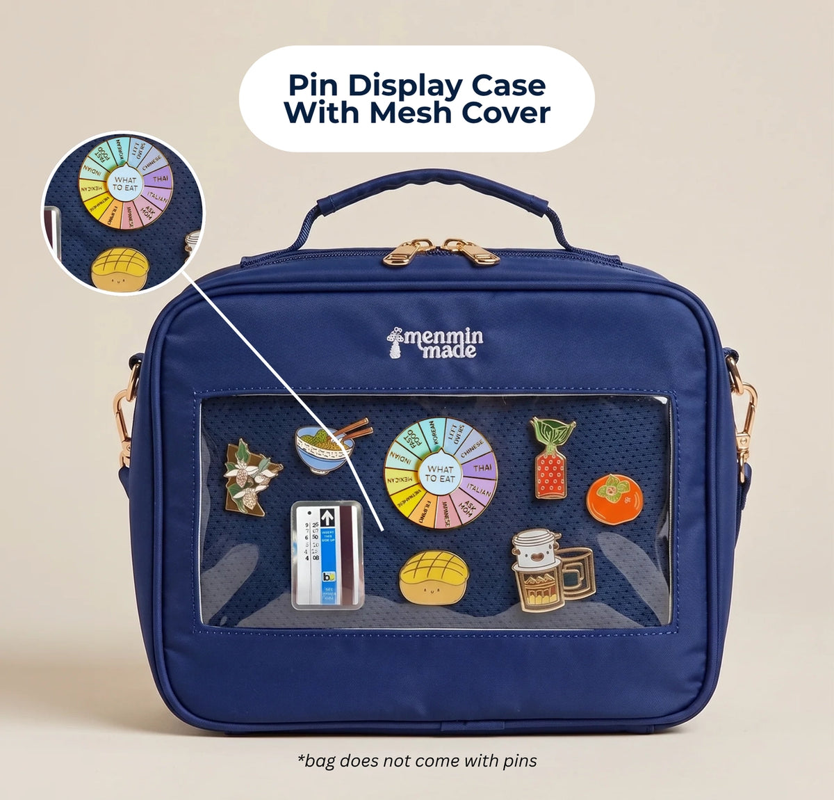 Menmin Made Ultimate Stationery Journal Bag - Navy