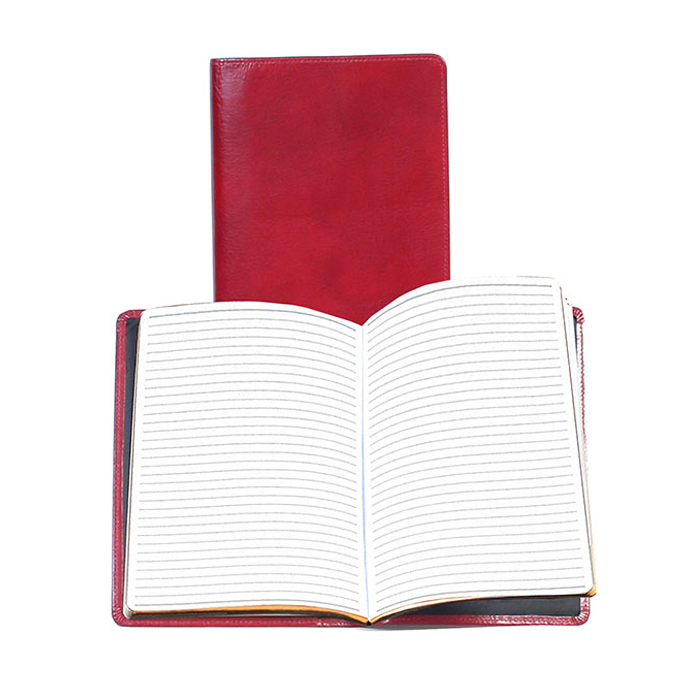 Scully 1046R Leather Journal - Red