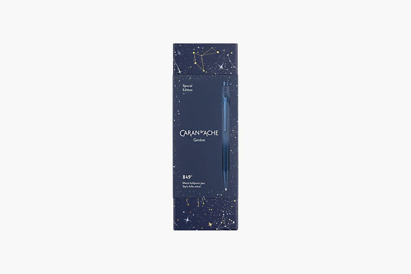 Caran d'Ache 849 Cosmic Blue Ballpoint (2024 Special Edition)
