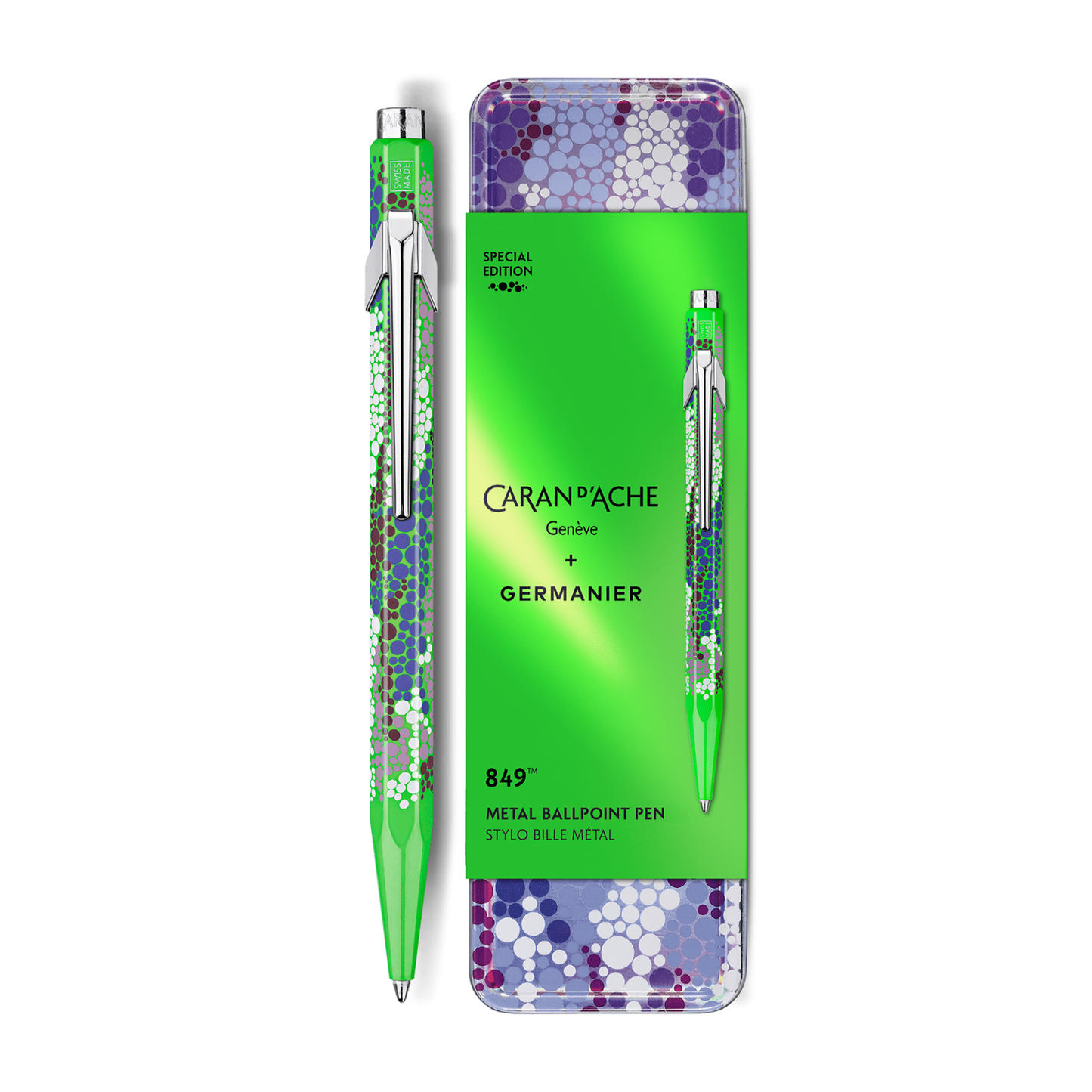Caran d'Ache 849 Germanier Ballpoint - Green (Special Edition)