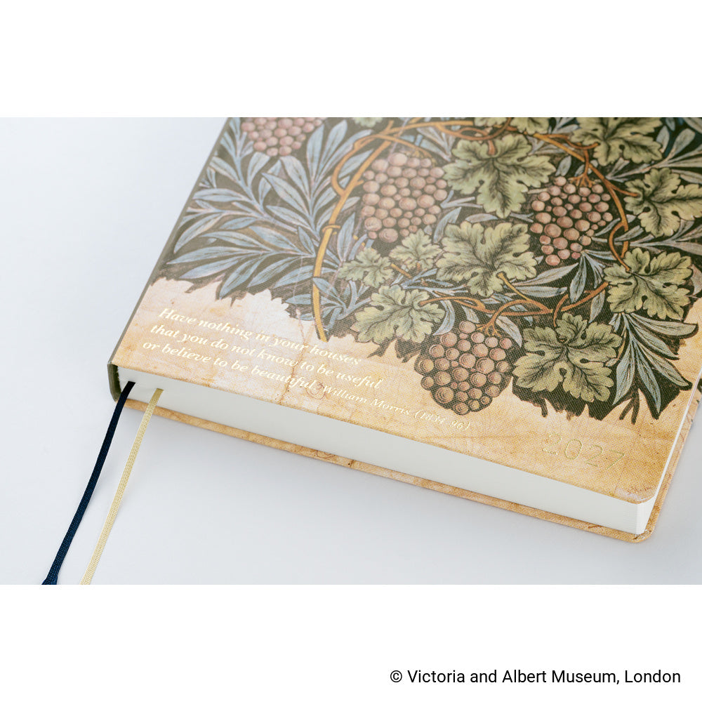 Hobonichi 2027 A5 Techo HON - V&A Series: Vine