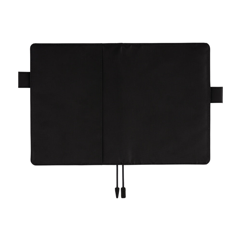 Hobonichi 2026 A5 Cousin Techo Book & Cover Set - Black x Clear Blue (English)