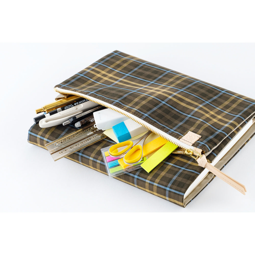 Hobonichi A5 Cousin Cover Only - Tragen: Bitter Plaid