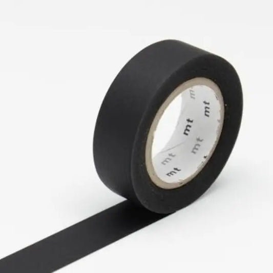 MT Masking Tape - Tape Single - Matte Black (15mm)
