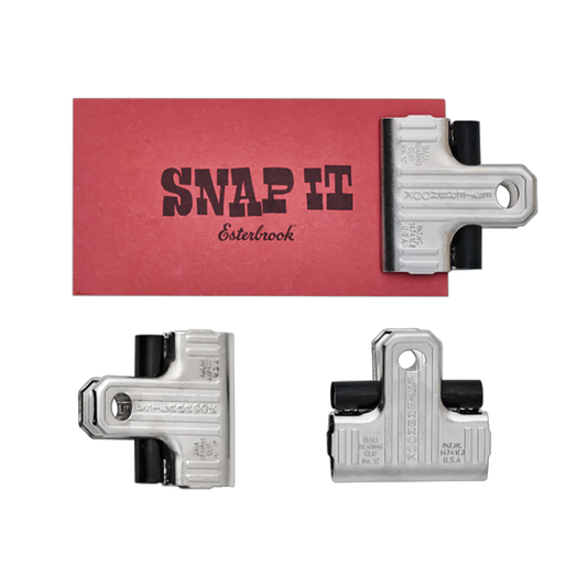 Esterbrook Eclipse 3-Piece Clip Set - Silver