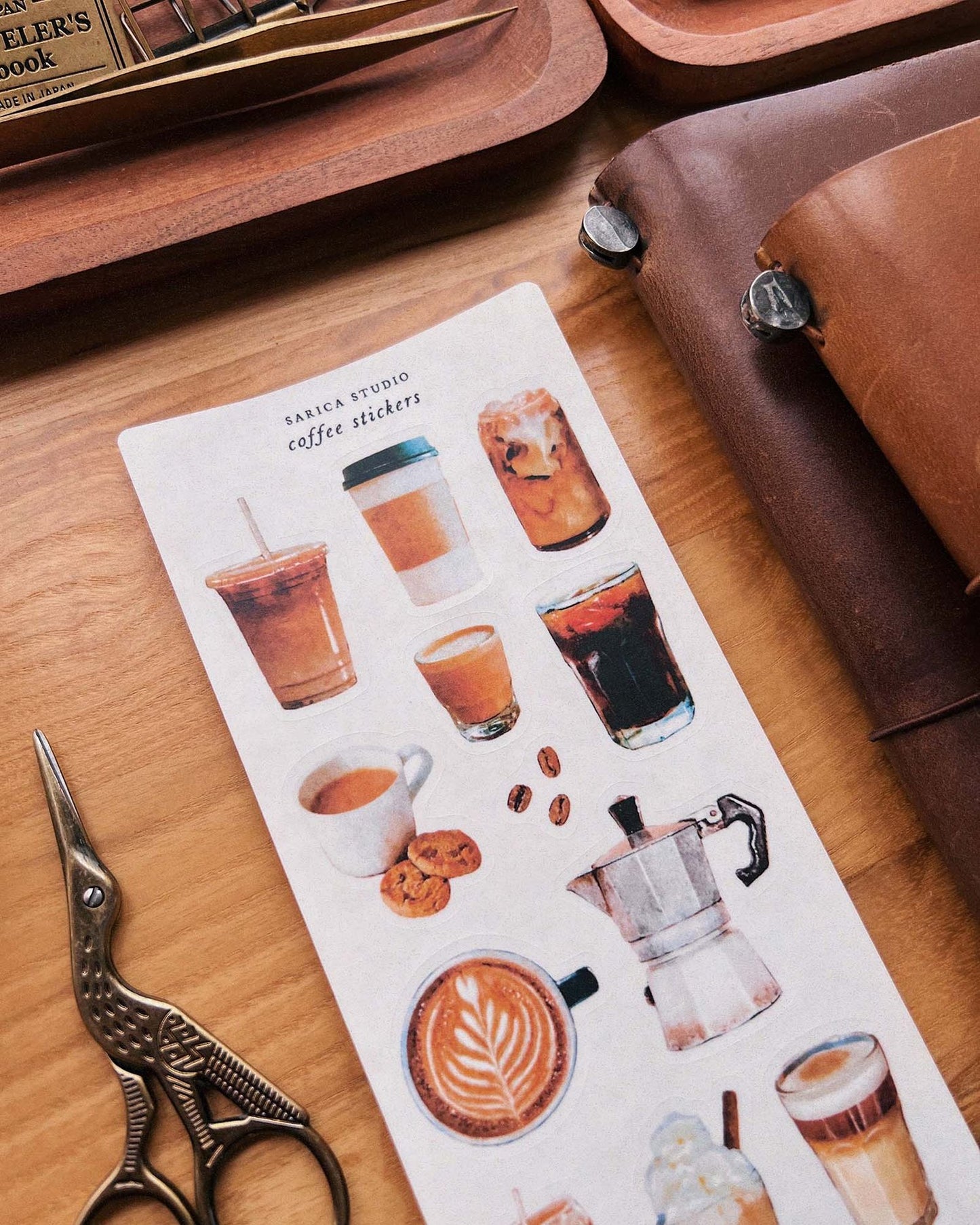 Sarica Studio Stickers - Coffee