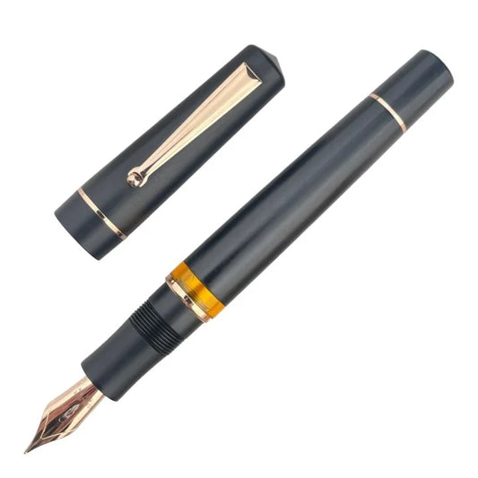 Delta Duna Fountain Pen - Matte Black with Rose Gold Trim