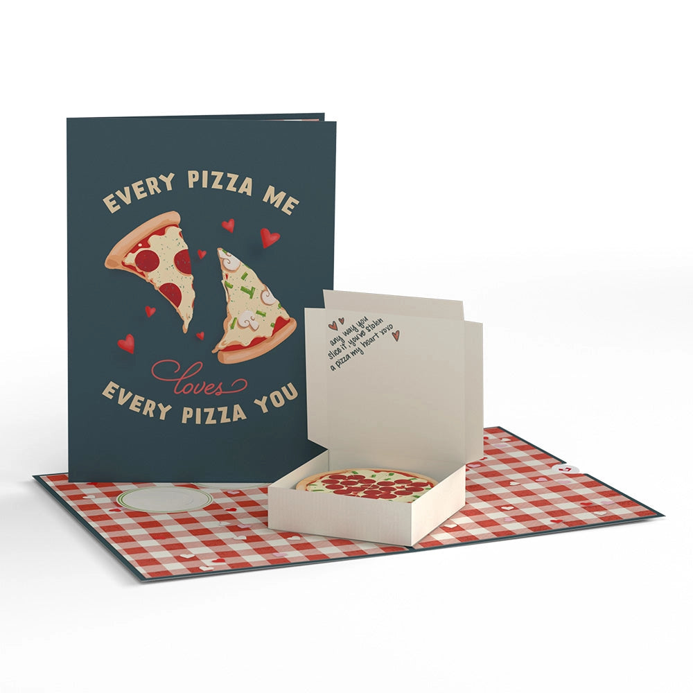 Lovepop Pop-Up Card - Pizza Love