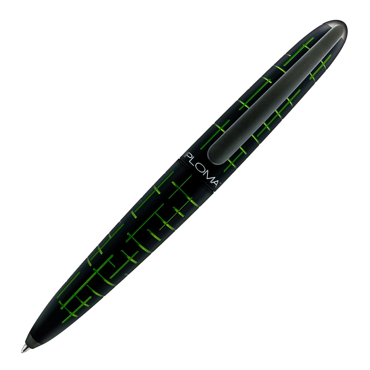 Diplomat Elox Matrix Ballpoint - Green