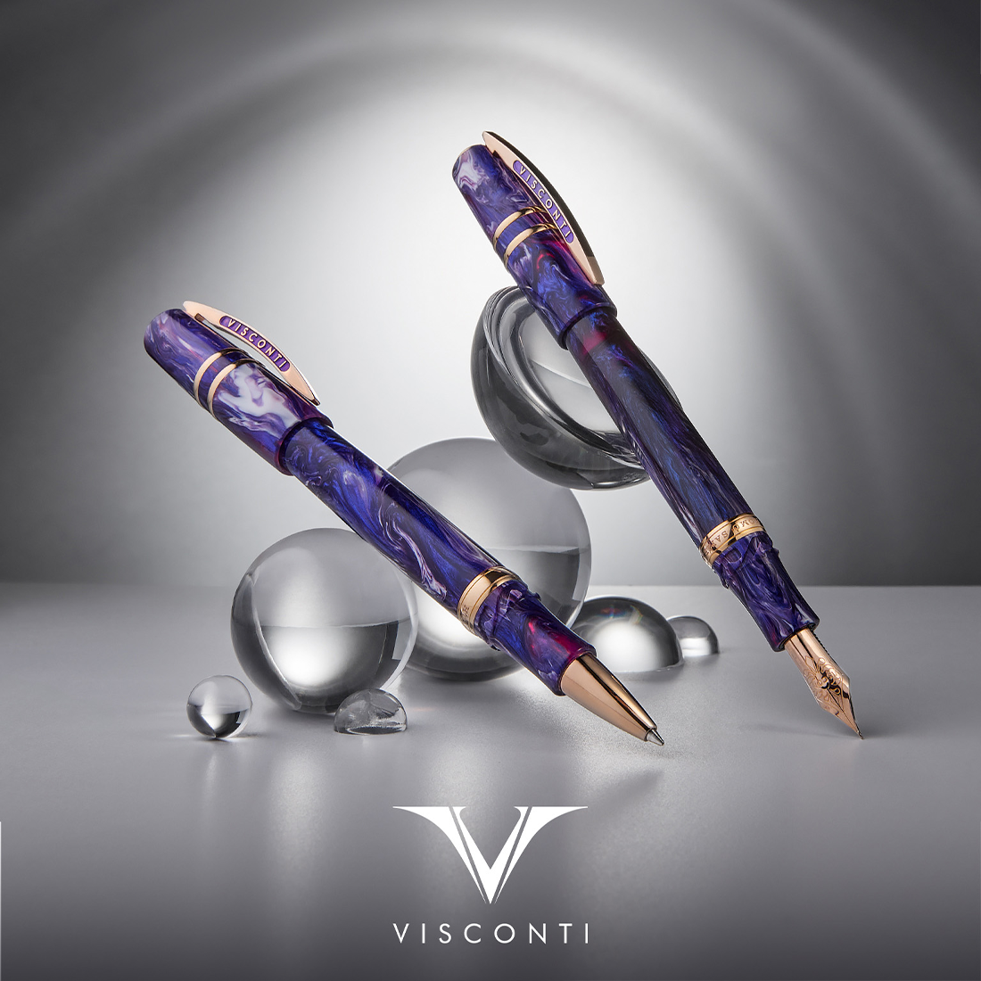 Visconti Homo Sapiens Earth Origins Fountain Pen - Aether (Limited Edition)