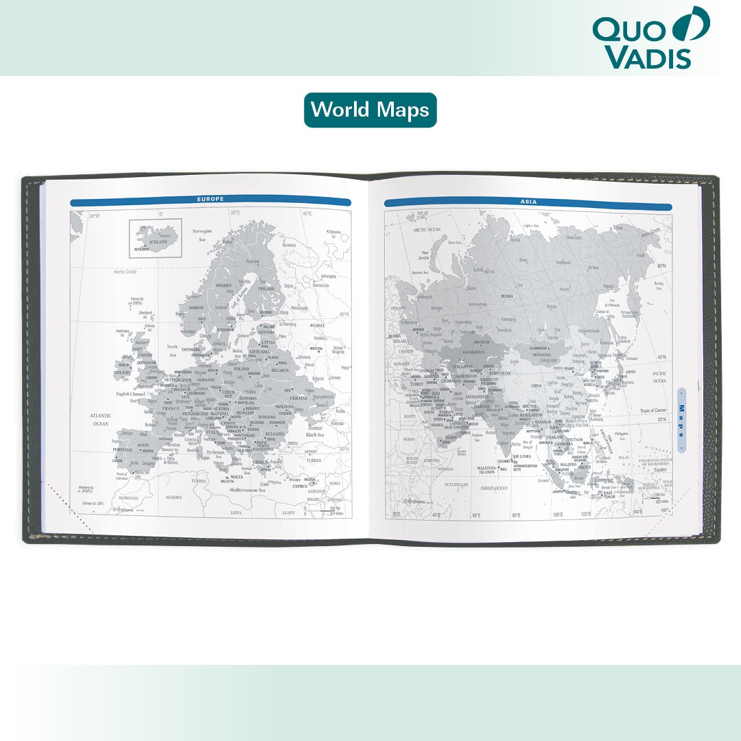 Quo Vadis 2026 Executive Weekly Planner - Texas Violet