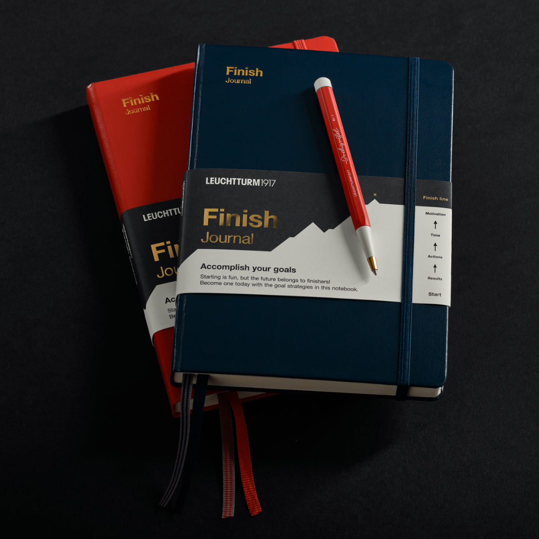 Leuchtturm1917 Finish Journal A5 Medium Hardcover Journal - Fox Red