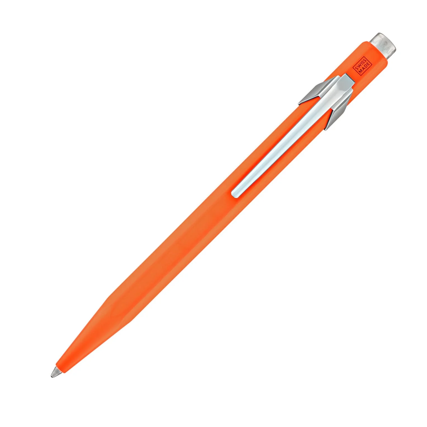 Caran d'Ache 849 Metal Ballpoint - Fluorescent Orange