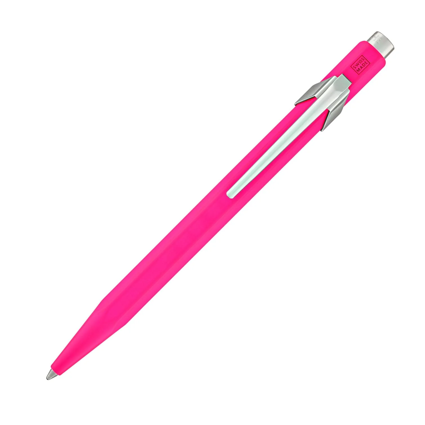 Caran d'Ache 849 Metal Ballpoint - Fluorescent Pink