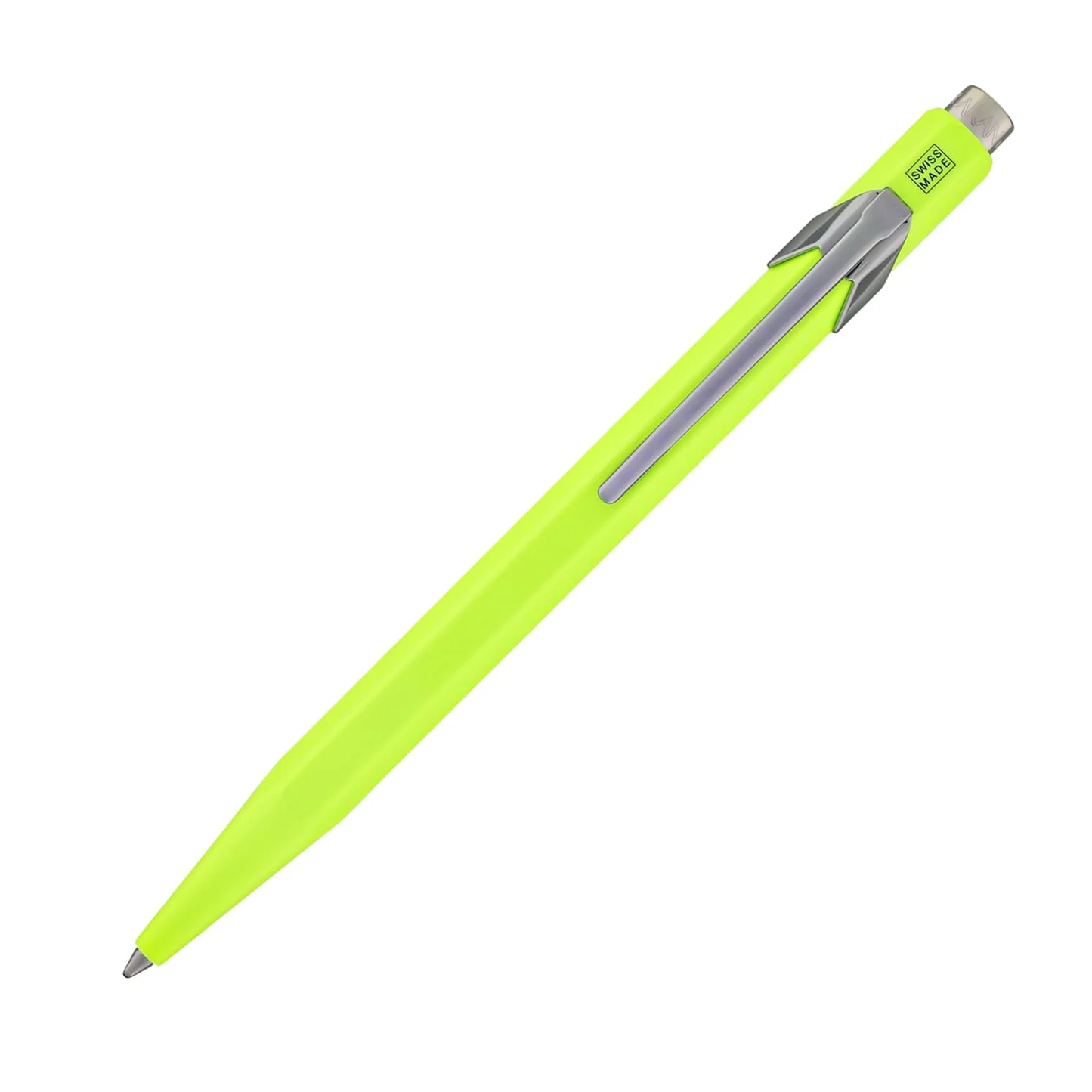 Caran d'Ache 849 Metal Ballpoint - Fluorescent Yellow