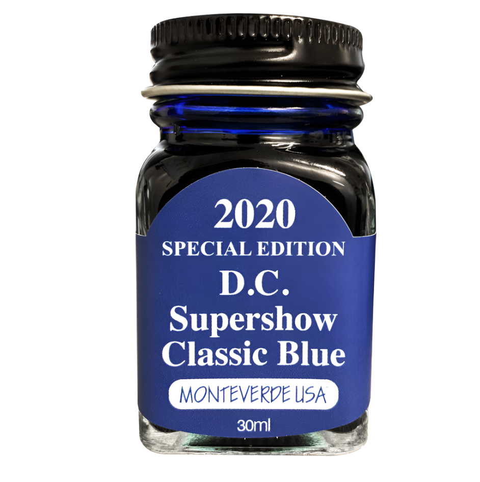 Monteverde Core DC Supershow Special Edition Classic Blue (30ml) Bottled Ink (2020)