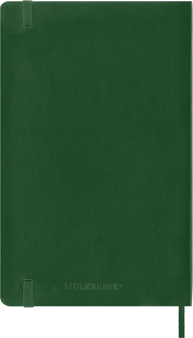 Moleskine Large Softcover Classic Ruled Notebook - Myrtle Green