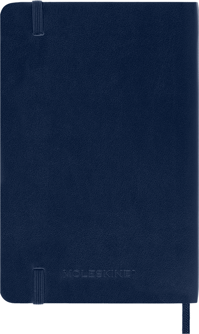 Moleskine Pocket Softcover Classic Ruled Notebook - Sapphire Blue