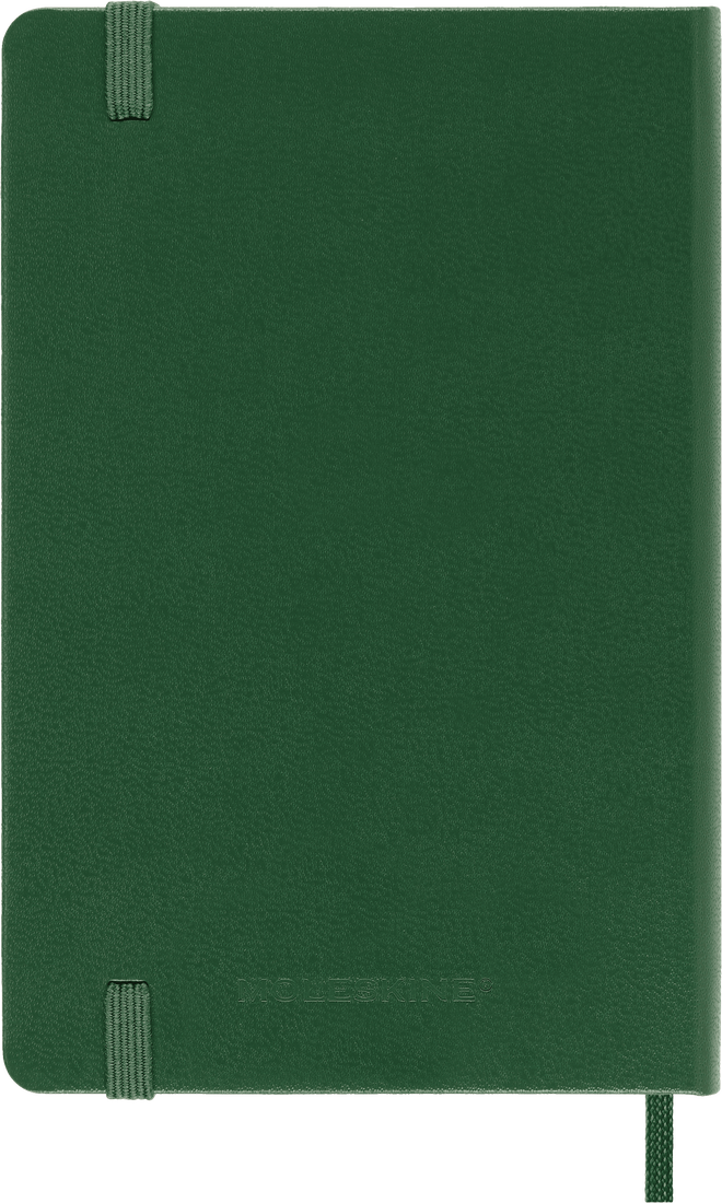 Moleskine Pocket Hardcover Classic Ruled Notebook - Myrtle Green