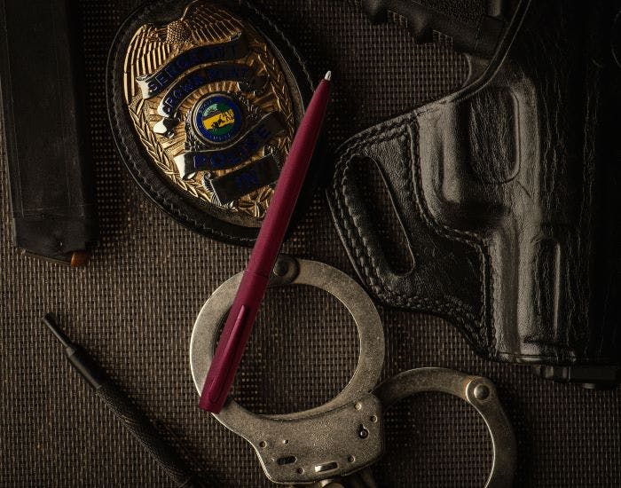 Fisher Space Pen Hi-Vis Cerakote Cap-O-Matic Space Pen - Black Cherry