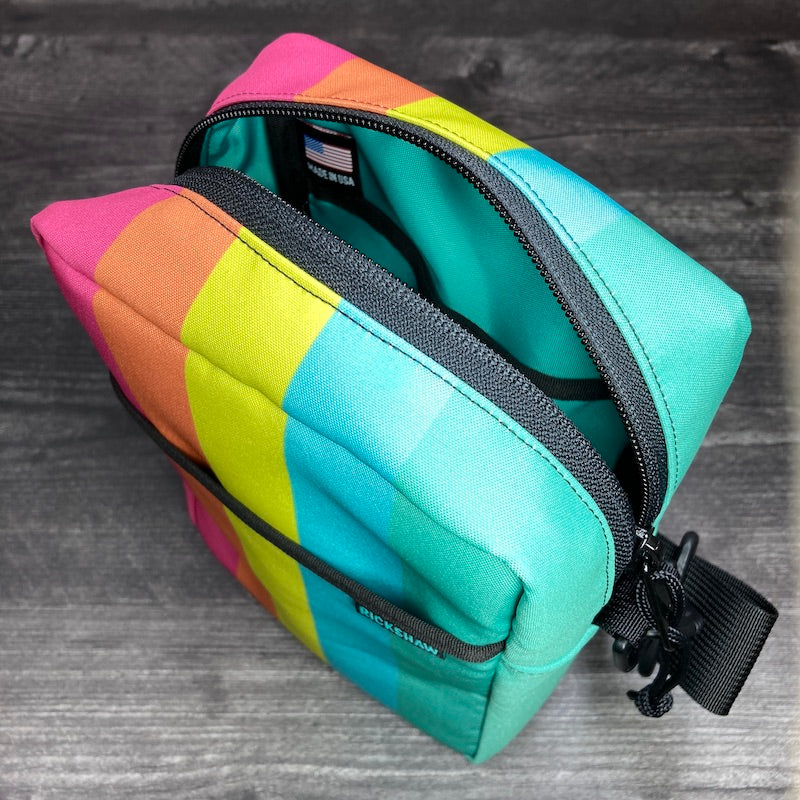 Rickshaw Bagworks A5 Field Bag - Summer Stripes