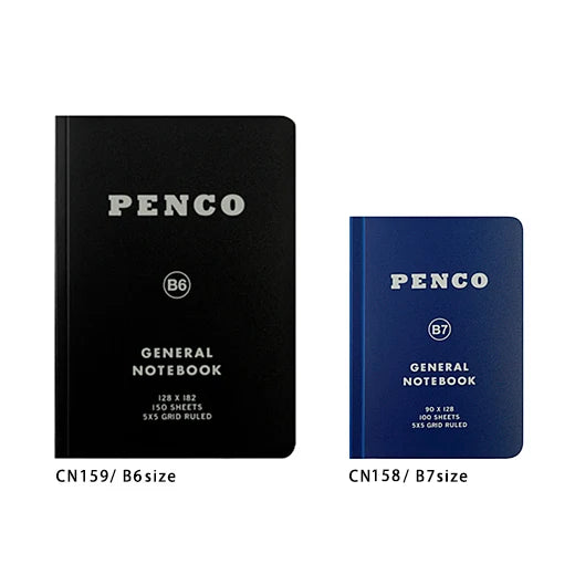 Hightide PENCO B6 Soft PP Notebook - Red (Grid)