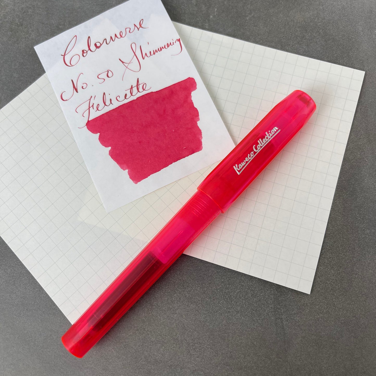 Kaweco Perkeo Fountain Pen - Infrared (Collection Edition)