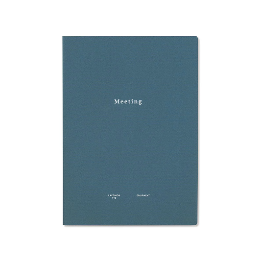 Laconic Style Notebook - Meeting