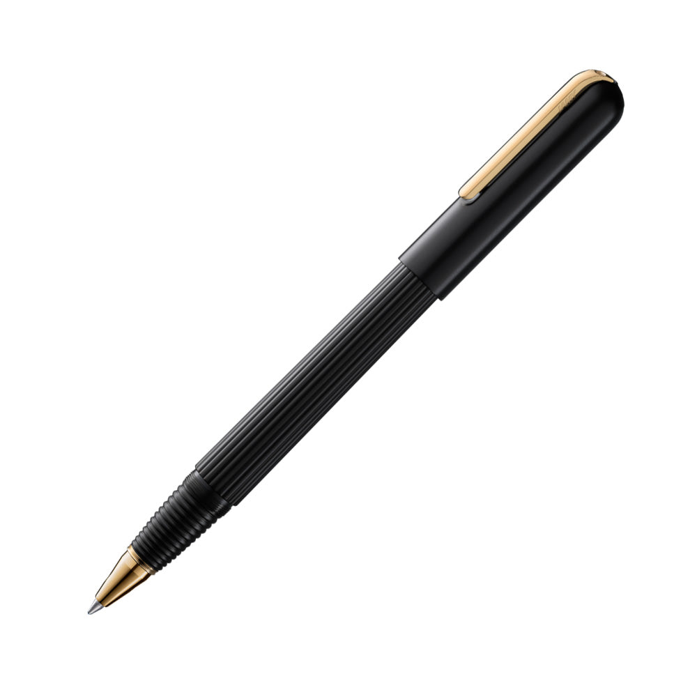 LAMY imporium Rollerball - Black with Gold Trim – Dromgoole's Fine