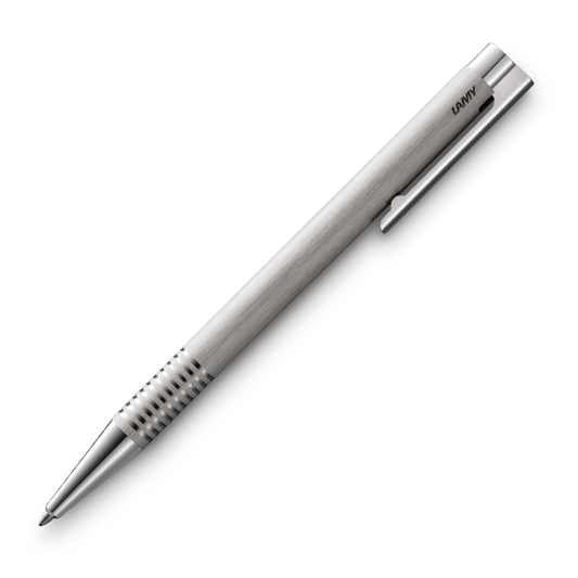 LAMY logo Ballpoint - Brushed Stainless Steel
