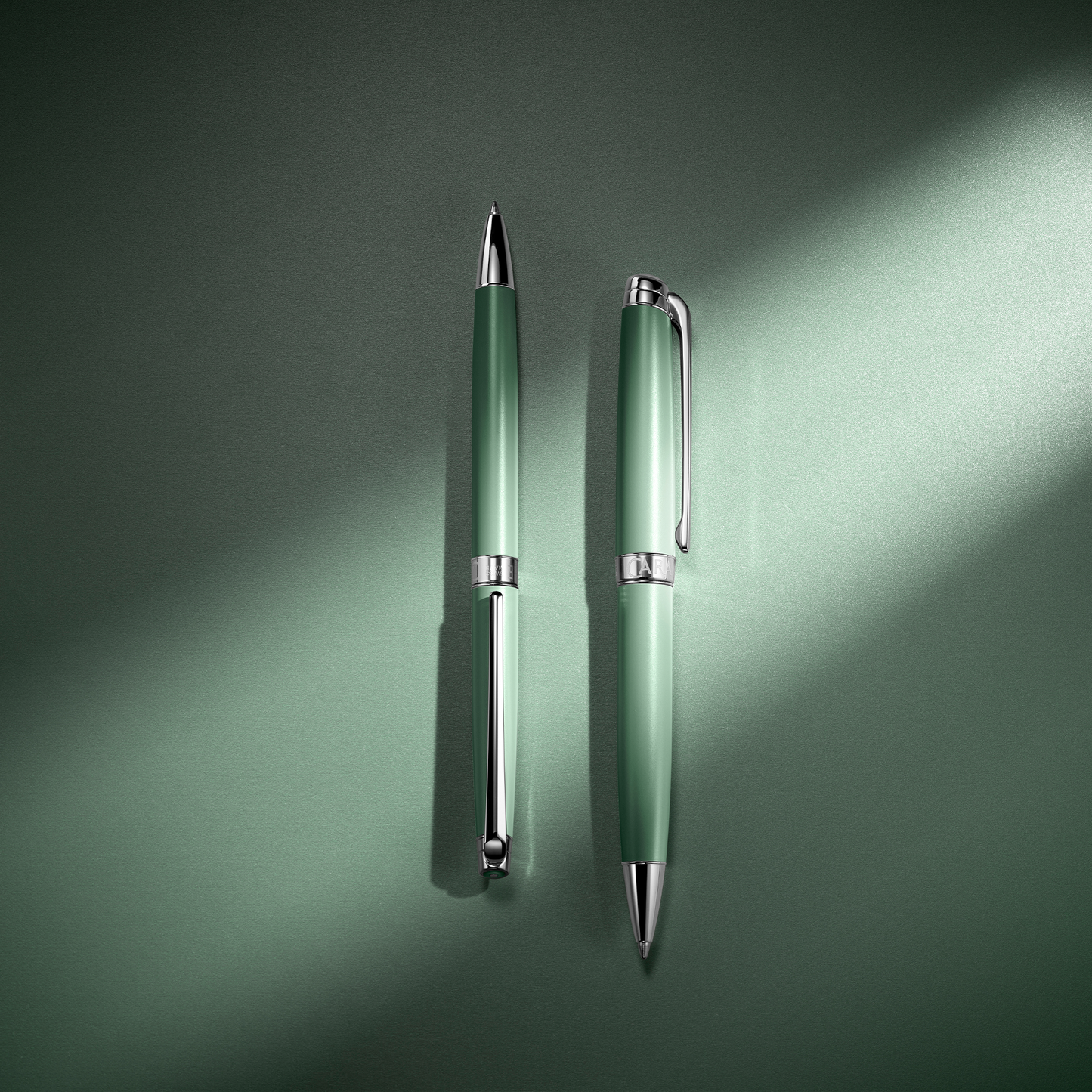 Caran d'Ache Leman V2 Collection Fountain Pen - Sage Green