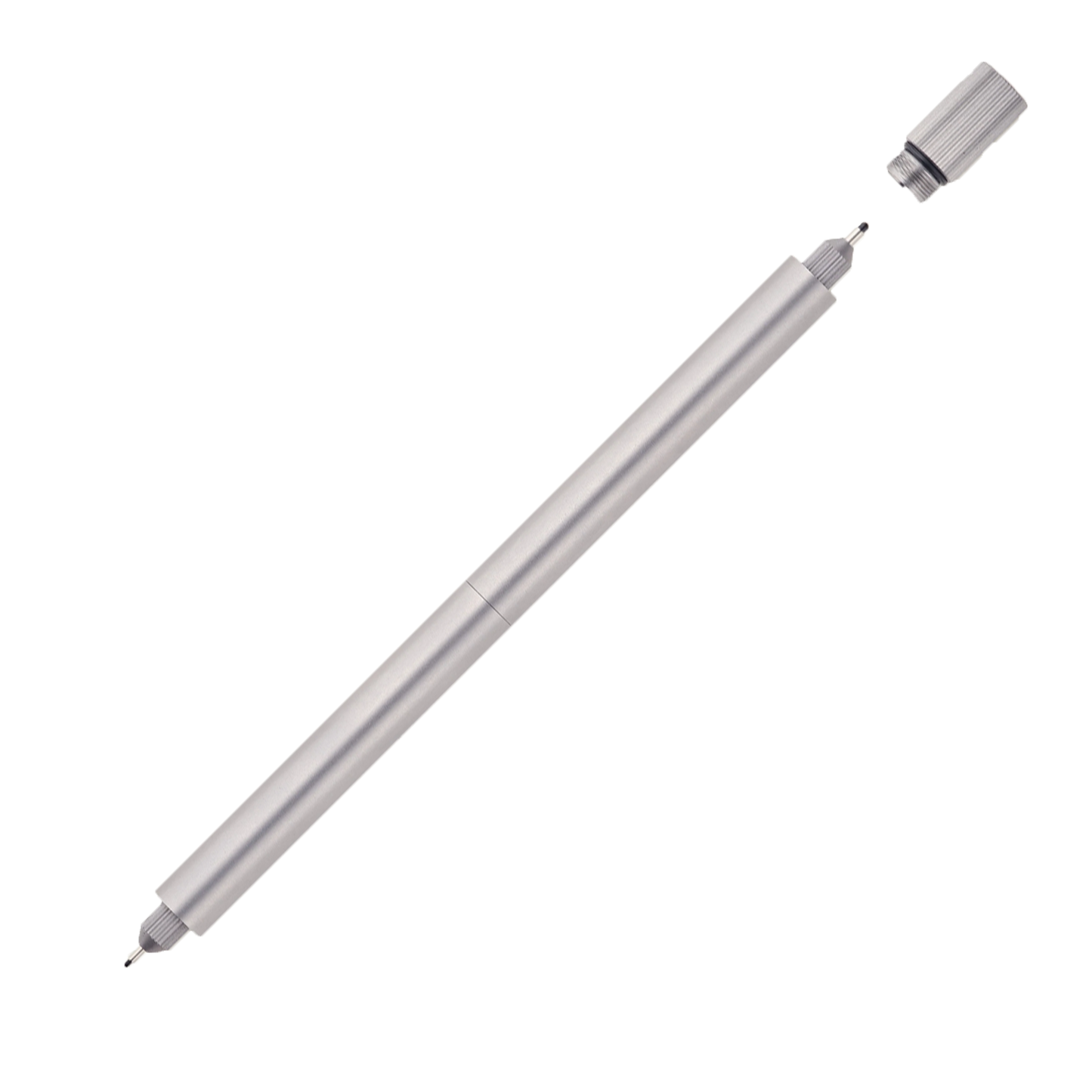 Tom's Studio Lumos Pro The Infinitely Refillable Pen - Titanium (Duo Tip)