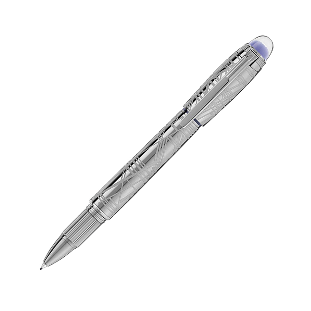 Montblanc StarWalker SpaceBlue Fineliner - Metal – Dromgoole's Montblanc StarWalker SpaceBlue Fineliner - Metal – Dromgoole's